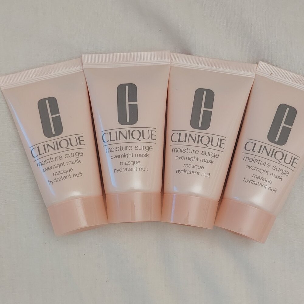4 Clinique Moisture Surge Overnight Mask 1 oz each 4 oz total